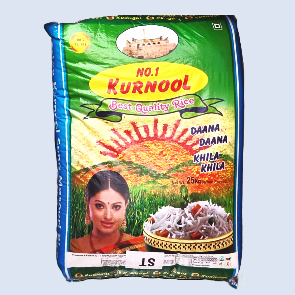 Karnool Sonamasuri 25Kg