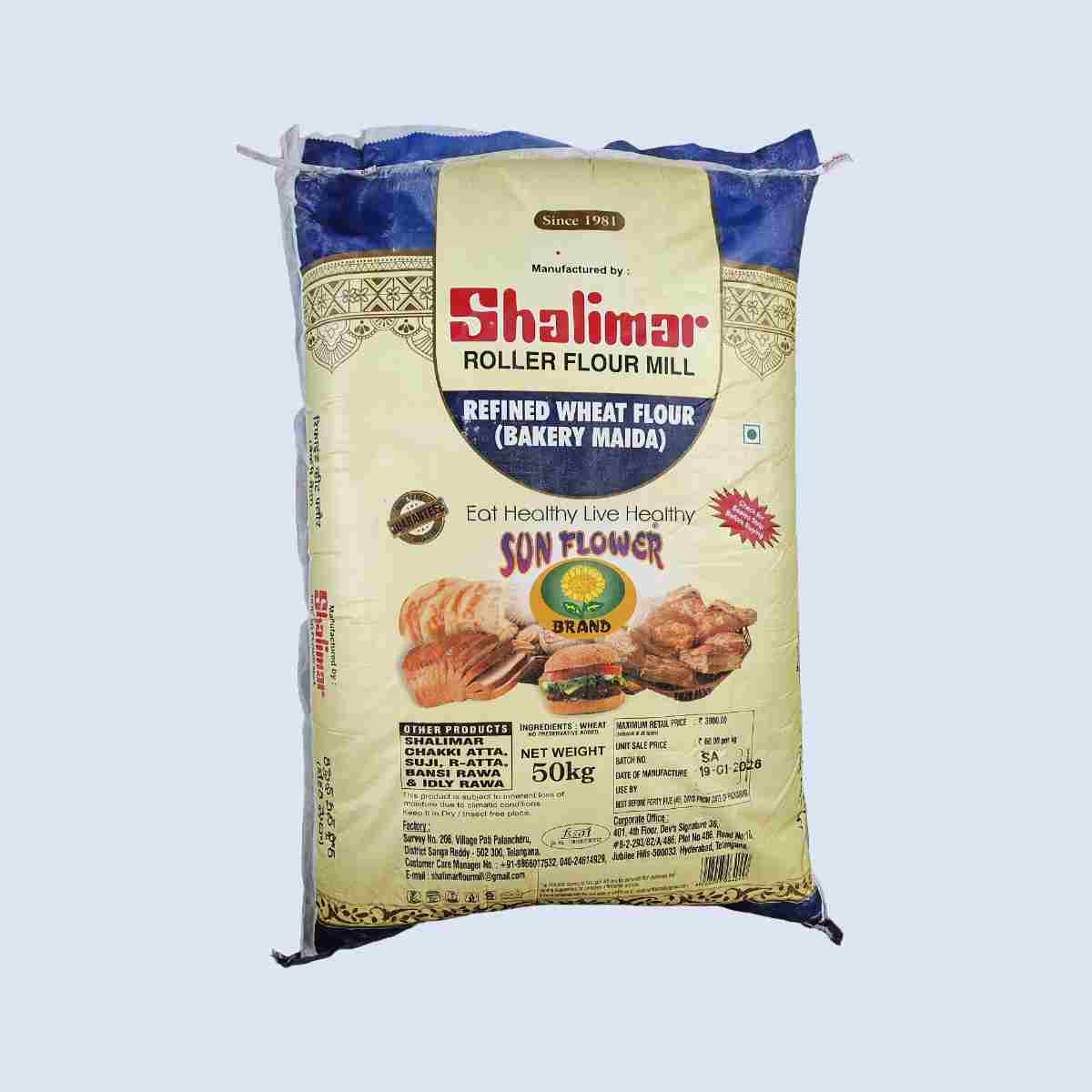 Shalimar - Bakery Maida 50Kg