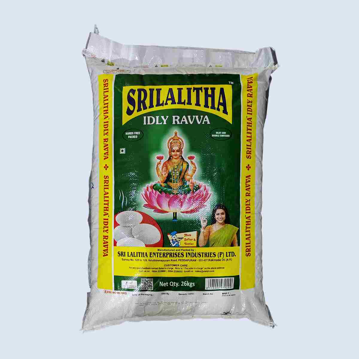 SriLalitha - Idly Ravva 26Kg